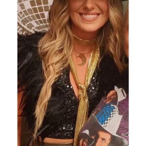 The Stevie Necklace as seen on Lainey Wilson